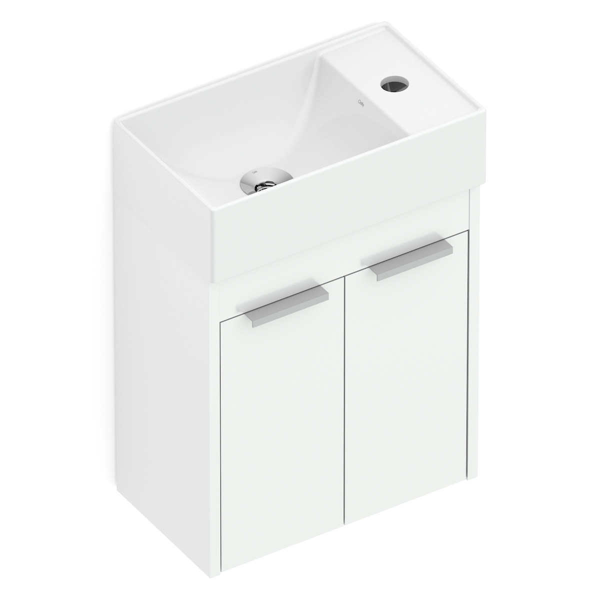 Gabinetes para banheiro Branco Brilho SAVEIRO B60002M260 Celite