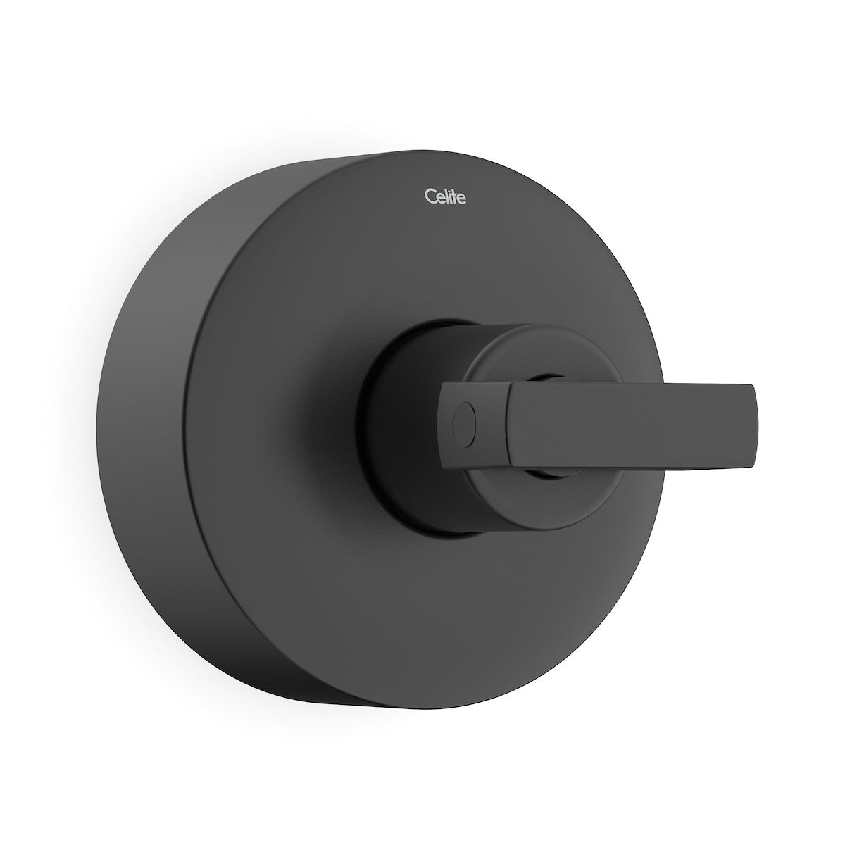 Acabamentos de registro Preto Matte FLOW B5018F3R00 Celite