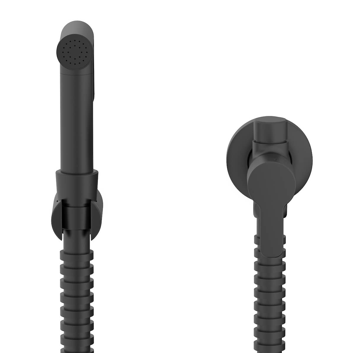 Duchas higiênicas PRETO MATTE DESIGN B5027CGR00 Celite