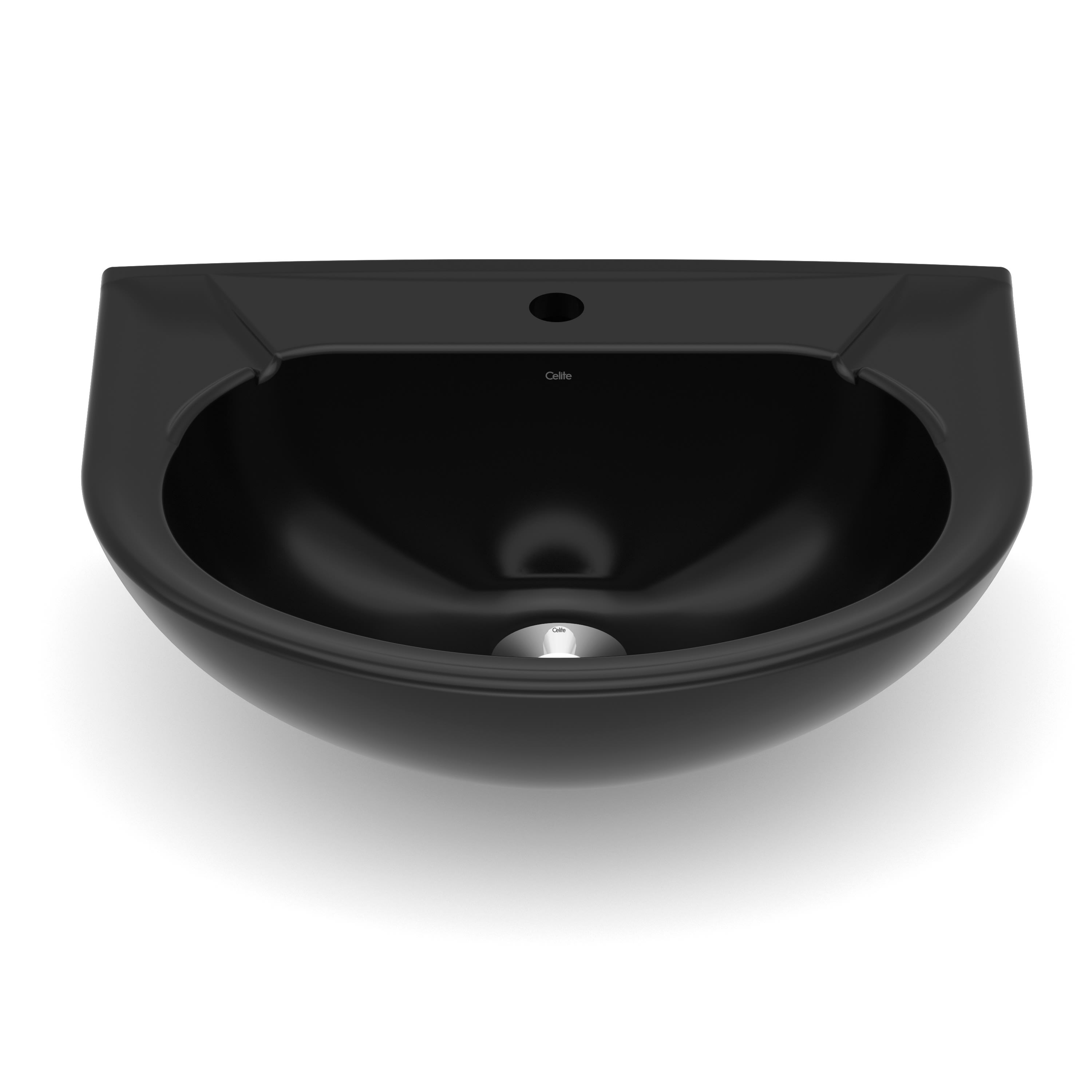 Lavatórios coluna Preto Brilho SAVEIRO 1020070020300 Celite