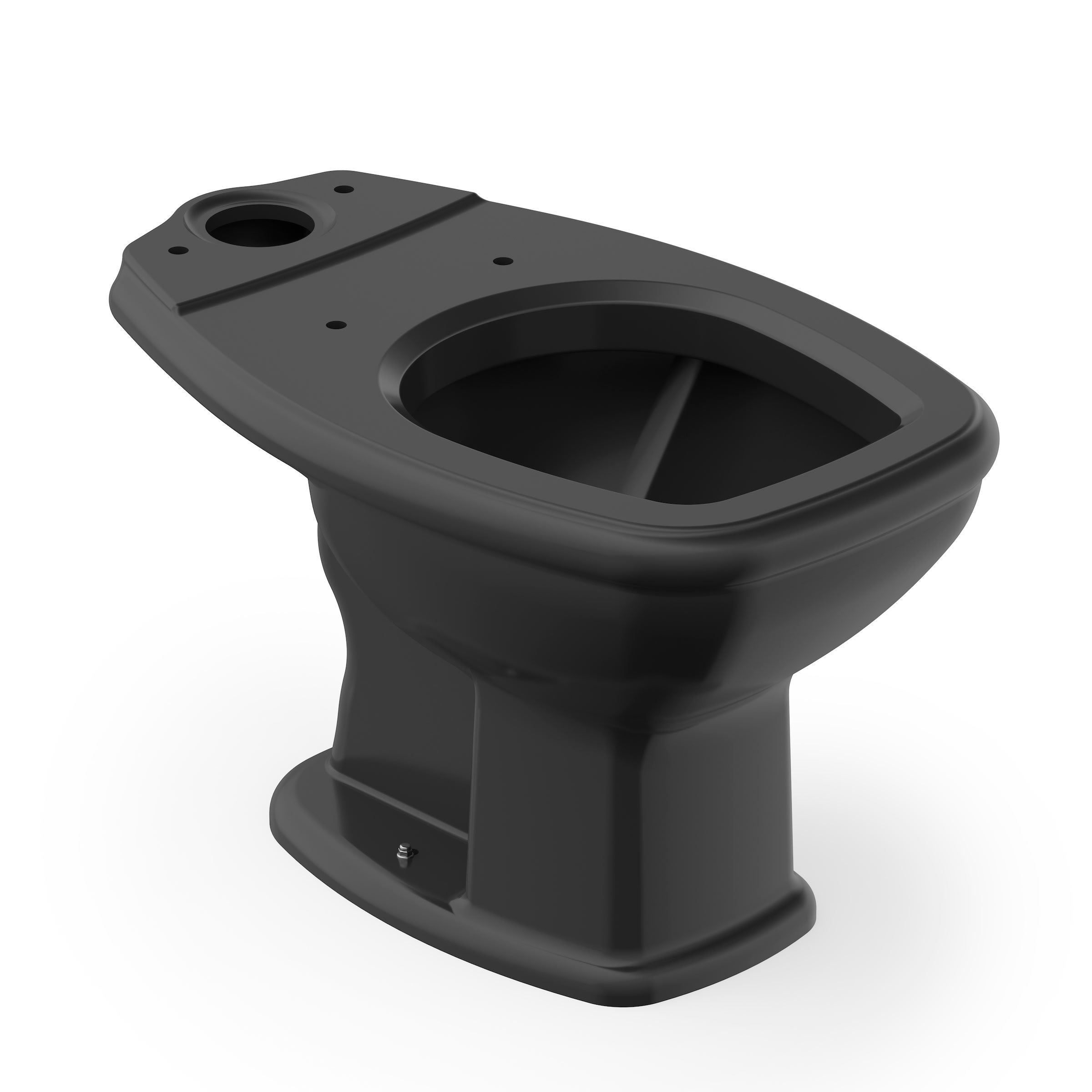 Bacias para caixa acoplada Preto Brilho FIT PLUS 1663510020300 Celite