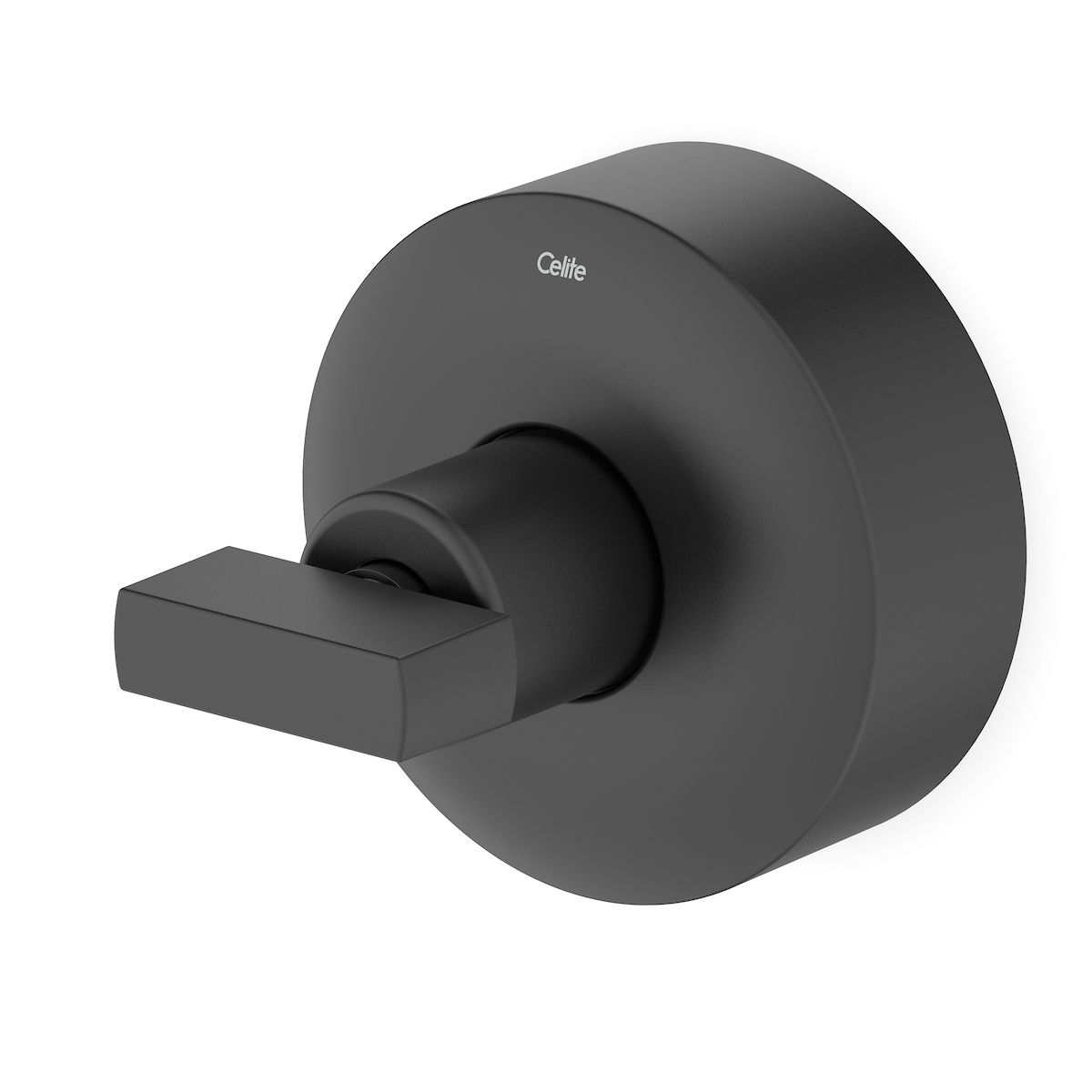 Acabamentos de registro Preto Matte FLOW B5018F3R00 Celite