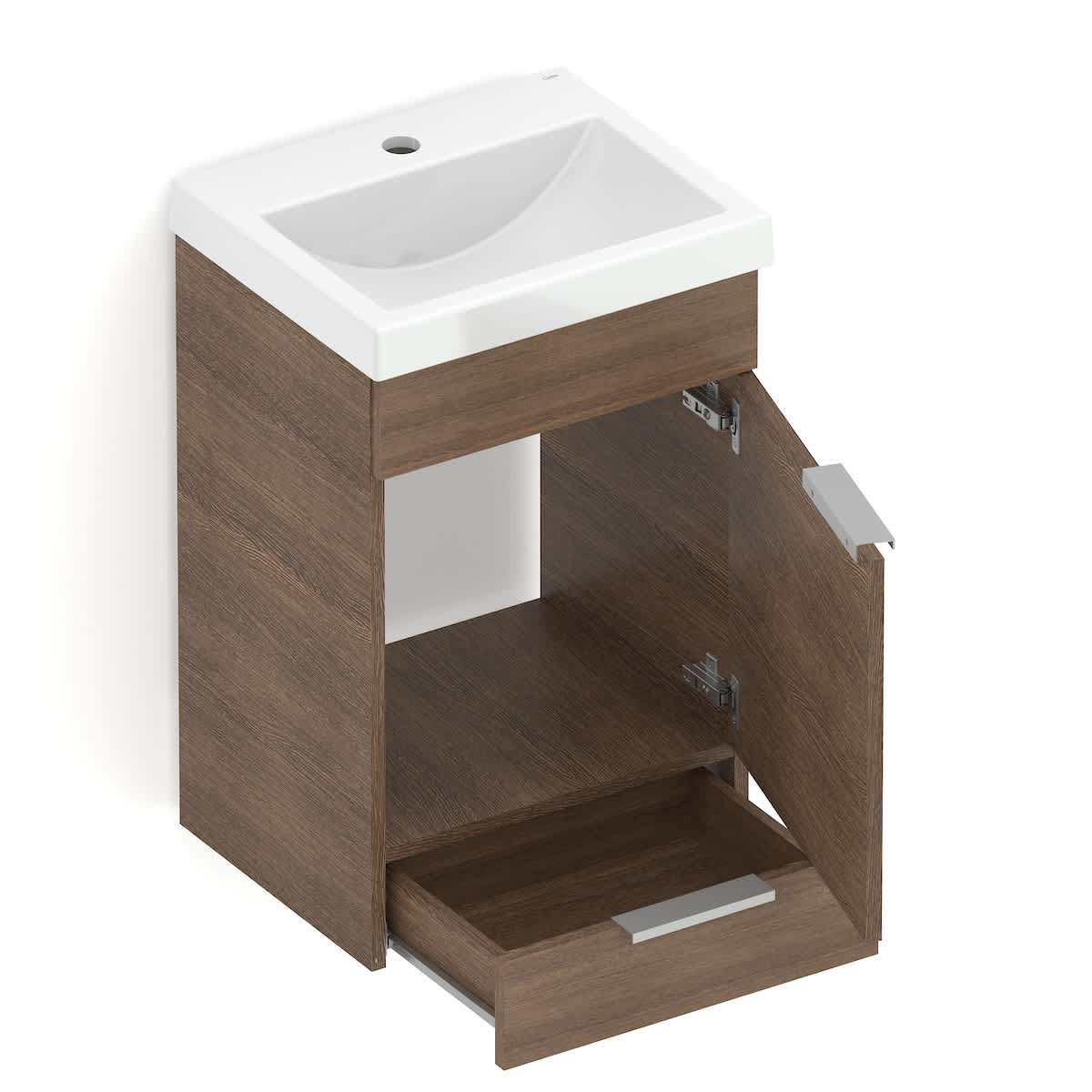 Gabinetes para banheiro Wengue LIKE B60032M210 Celite