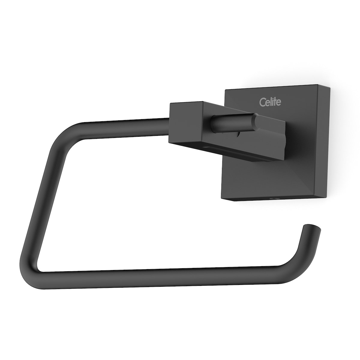 Porta-papel higiênico Preto Matte ELITE B5012E80R0 Celite