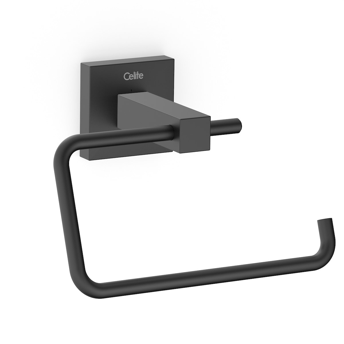 Porta-papel higiênico Preto Matte ELITE B5012E80R0 Celite