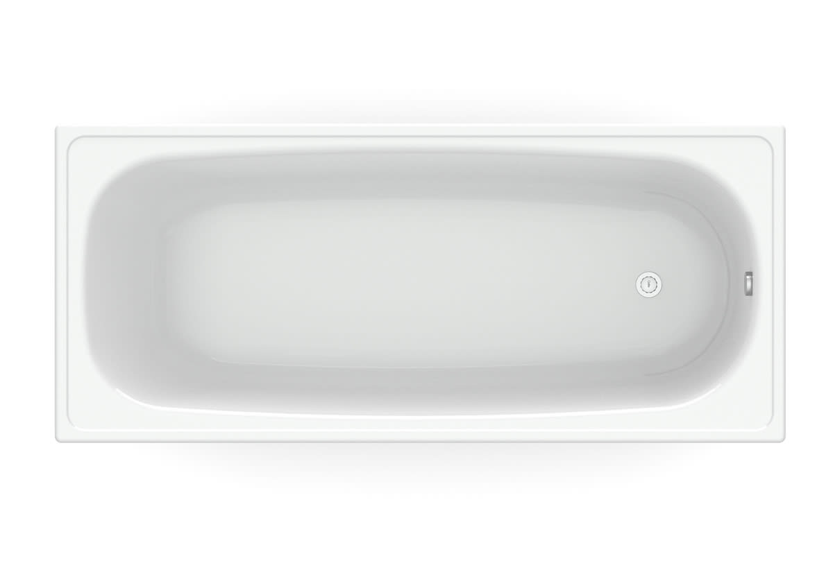 Banheiras de imersão Branco Brilho BANHEIRA EUROPA B2001BABR2 Celite