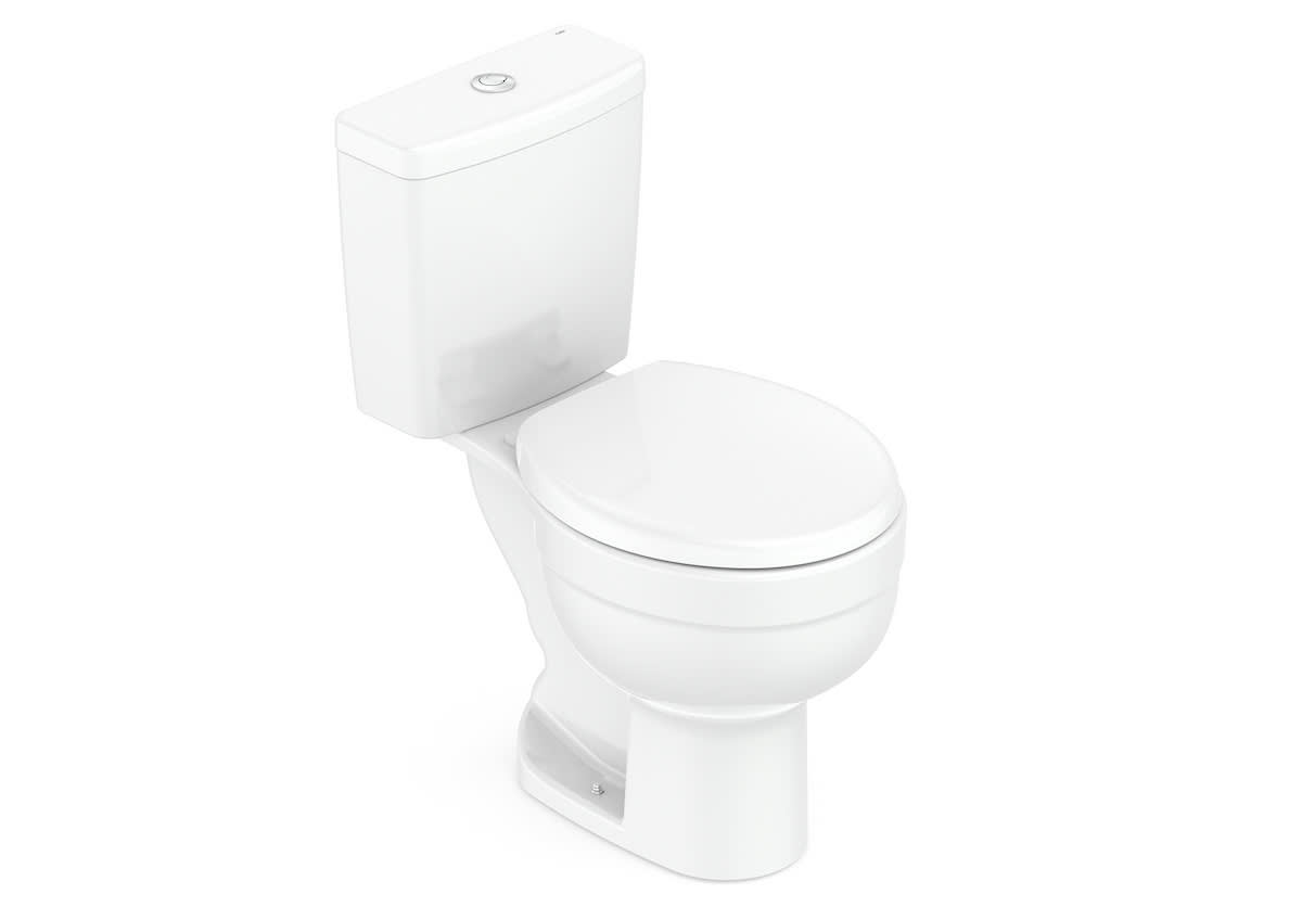 Kits de bacia com caixa, assento e itens de instalação Branco Brilho ACESSO COMFORT 1317230011300 Celite