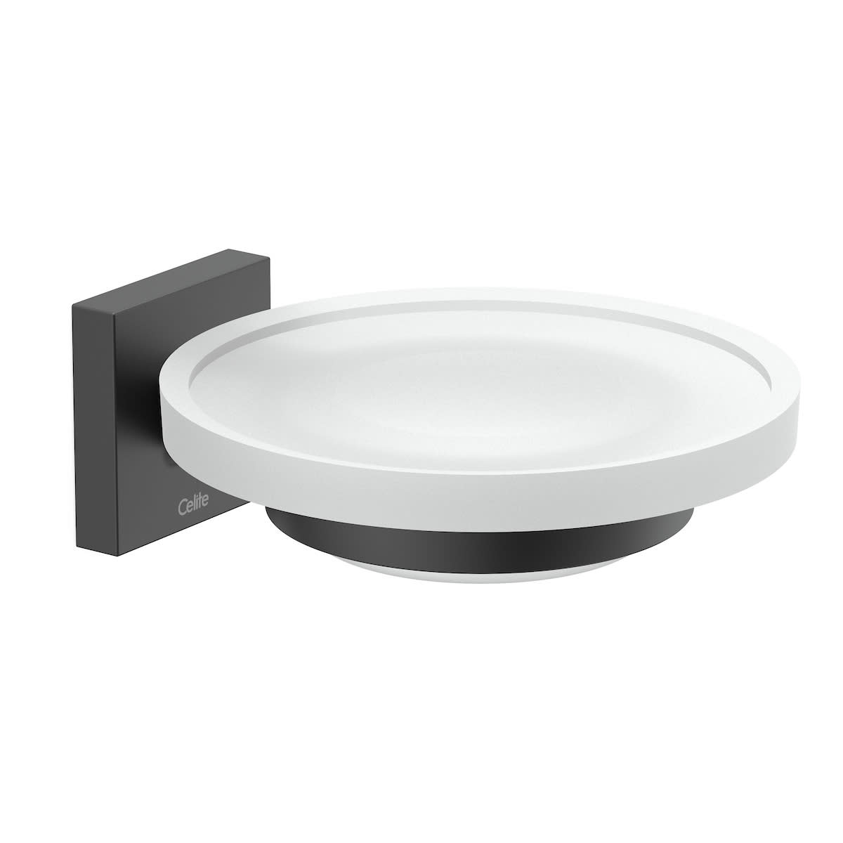 Saboneteiras Preto Matte UP B5035CL0R0 Celite