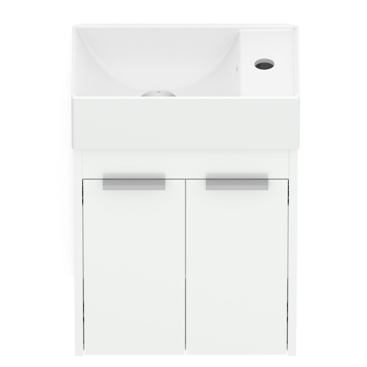 Gabinetes para banheiro Branco Brilho SAVEIRO B60002M260 Celite