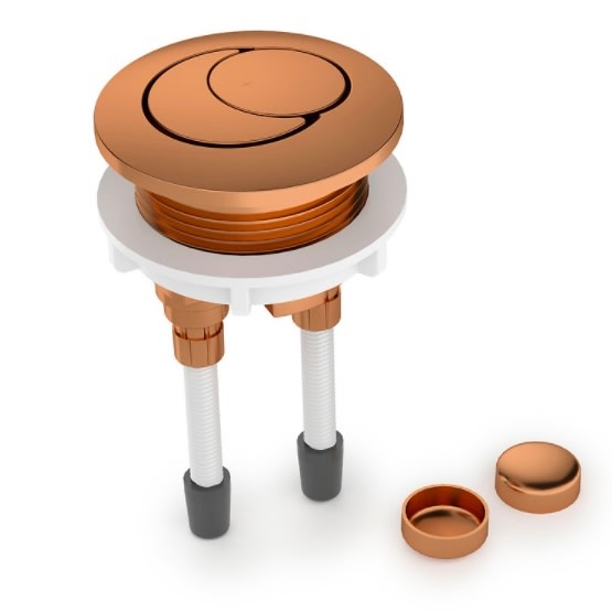 Botão de acionamento Rose Gold PEÇAS ORIGINAIS CELITE 3969110005100 Celite