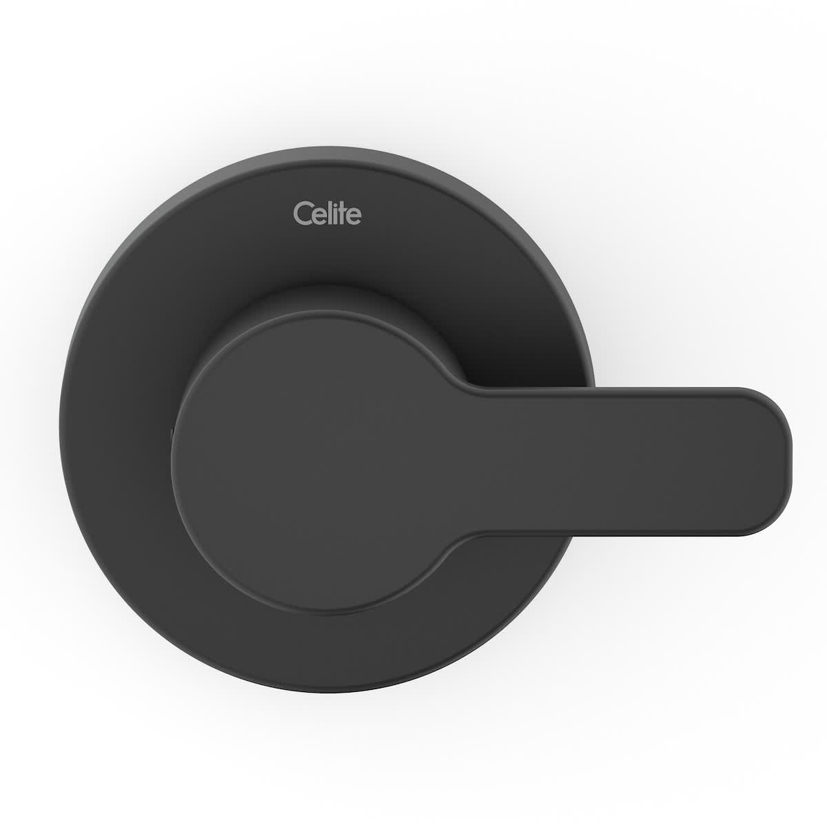 Acabamentos de registro PRETO MATTE DESIGN B5028CGR00 Celite