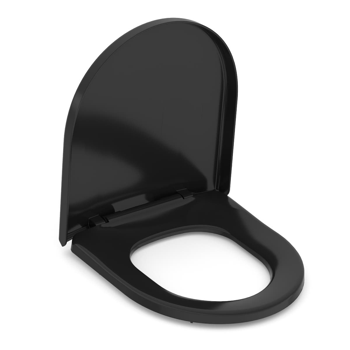 Assentos para vaso sanitário Matte Black SMART 3169830080308 Celite