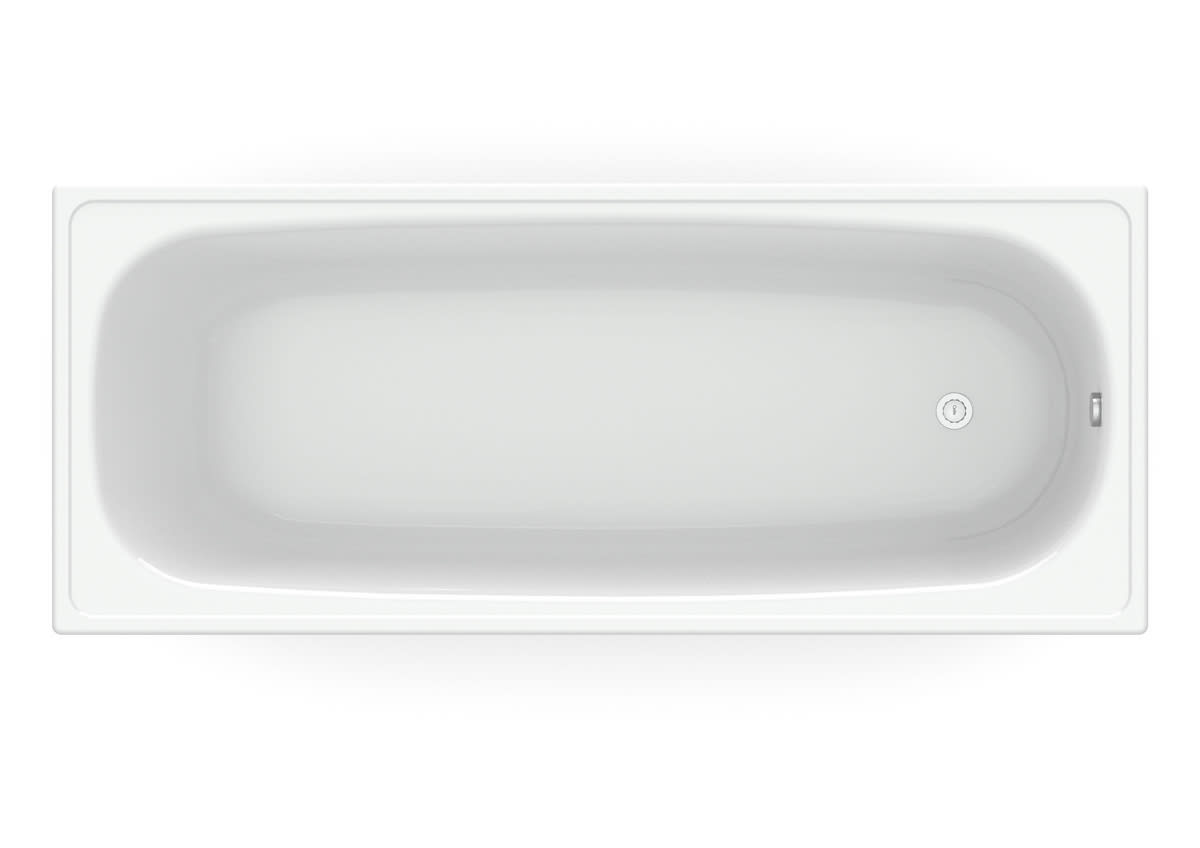 Banheiras de imersão Branco Brilho BANHEIRA EUROPA B2000BABR2 Celite