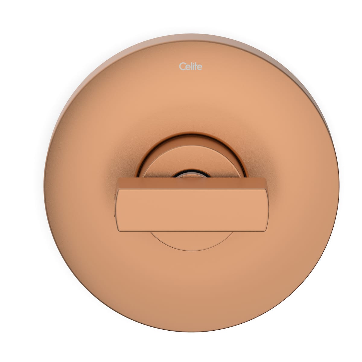 Acabamentos de registro Rose Gold Matte FLOW B5026F3R20 Celite