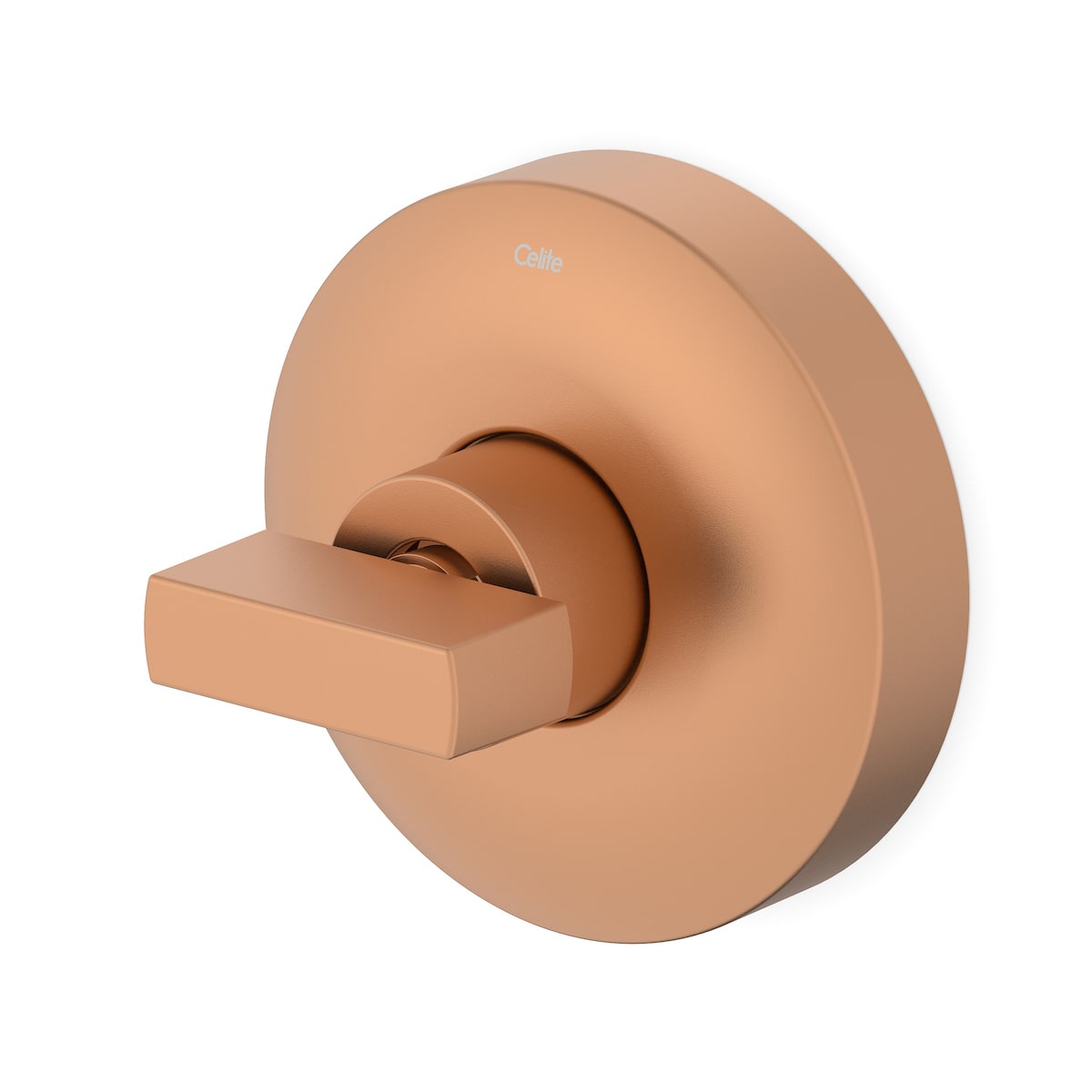 Acabamentos de registro Rose Gold Matte FLOW B5026F3R20 Celite
