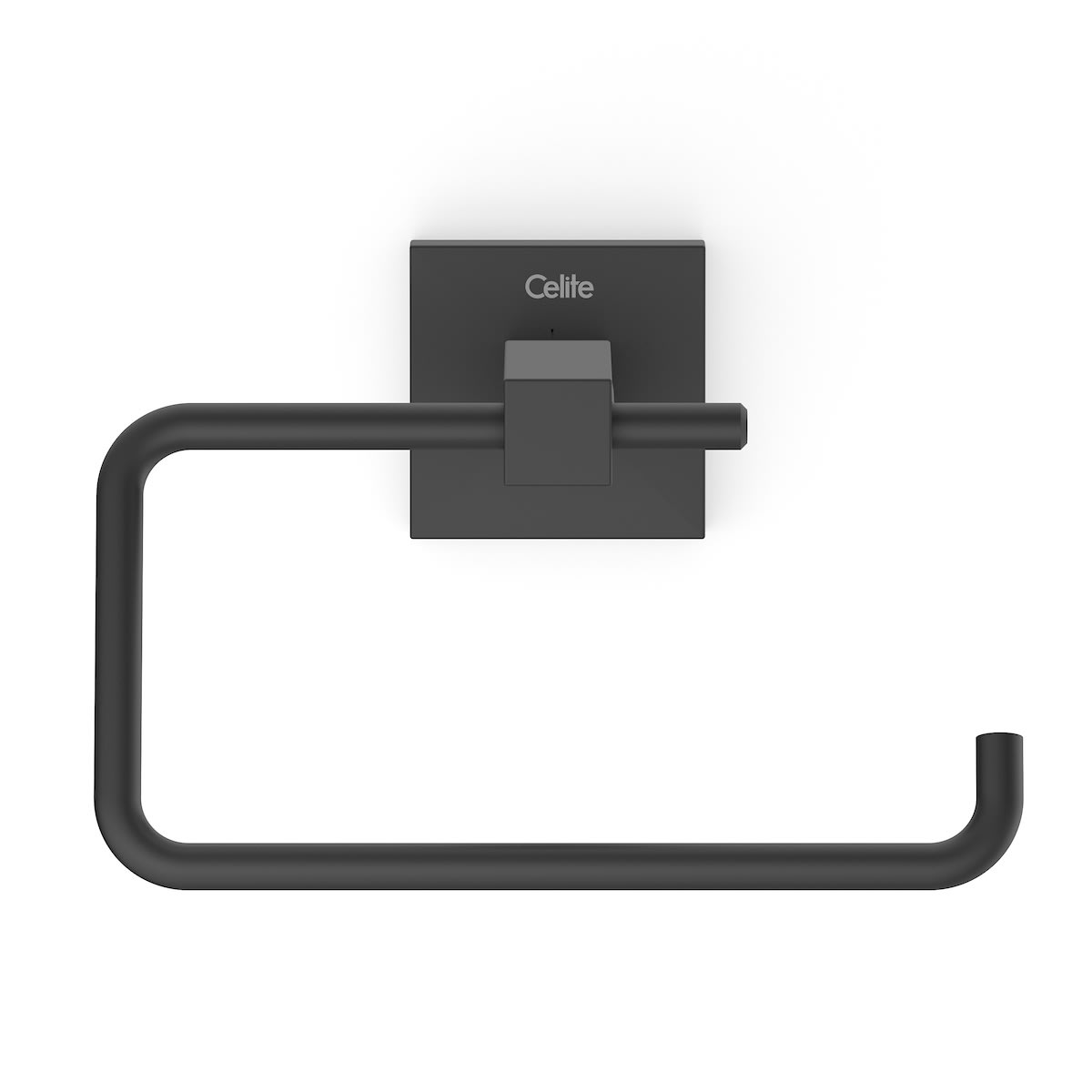 Porta-papel higiênico Preto Matte ELITE B5012E80R0 Celite