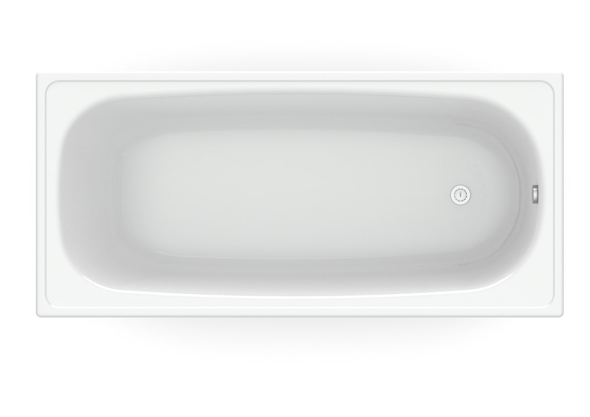 Banheiras de imersão Branco Brilho BANHEIRA EUROPA B2002BABR2 Celite