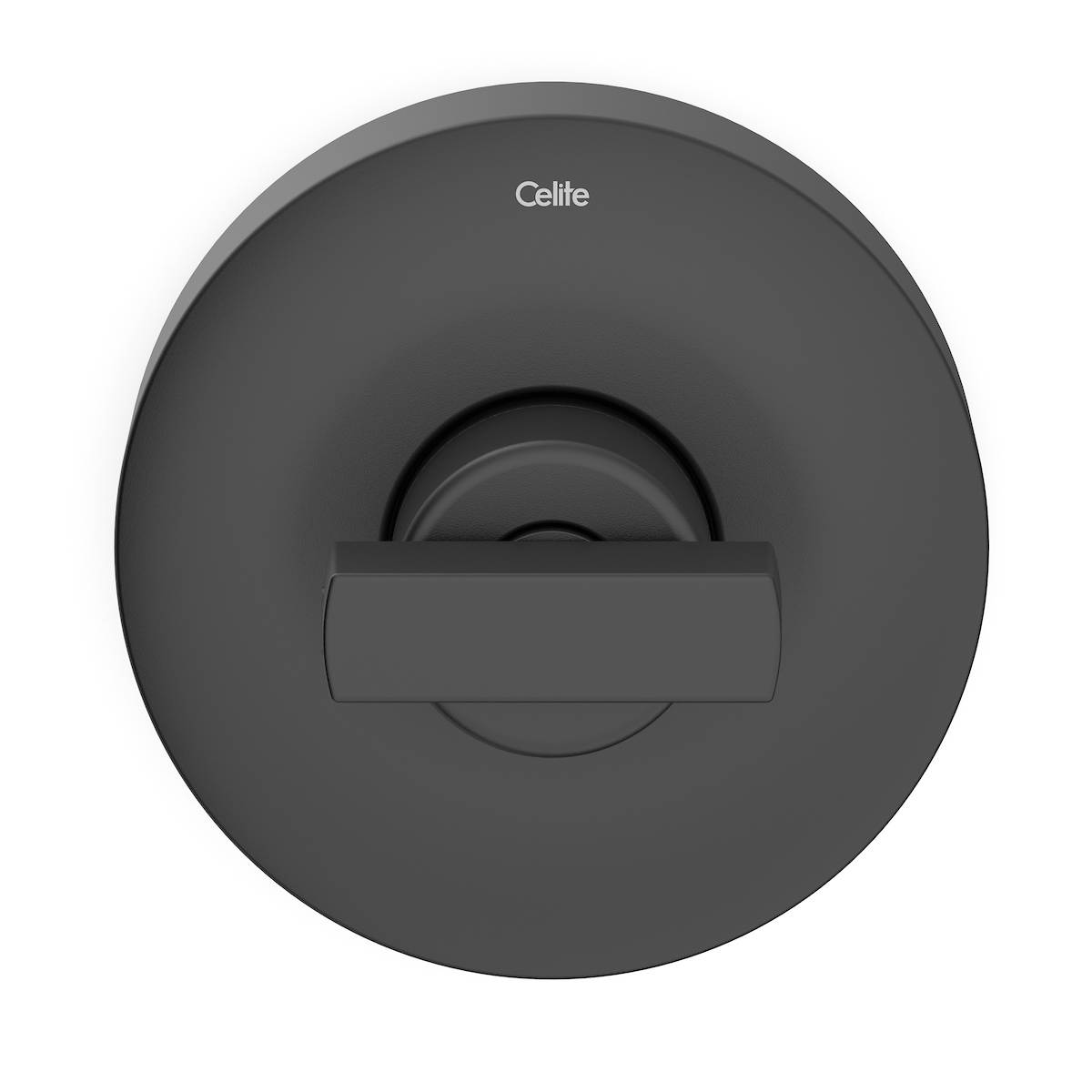 Acabamentos de registro Preto Matte FLOW B5018F3R00 Celite