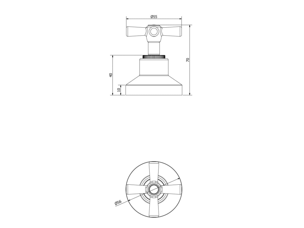 Esquema de cotas