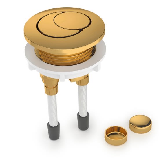 Botão de acionamento Dourado PEÇAS ORIGINAIS CELITE 3969110004100 Celite