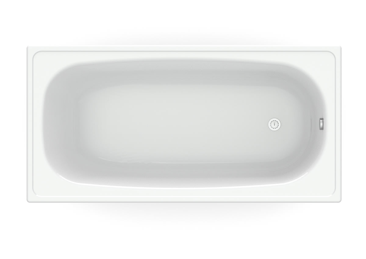 Banheiras de imersão Branco Brilho BANHEIRA EUROPA B2003BABR2 Celite