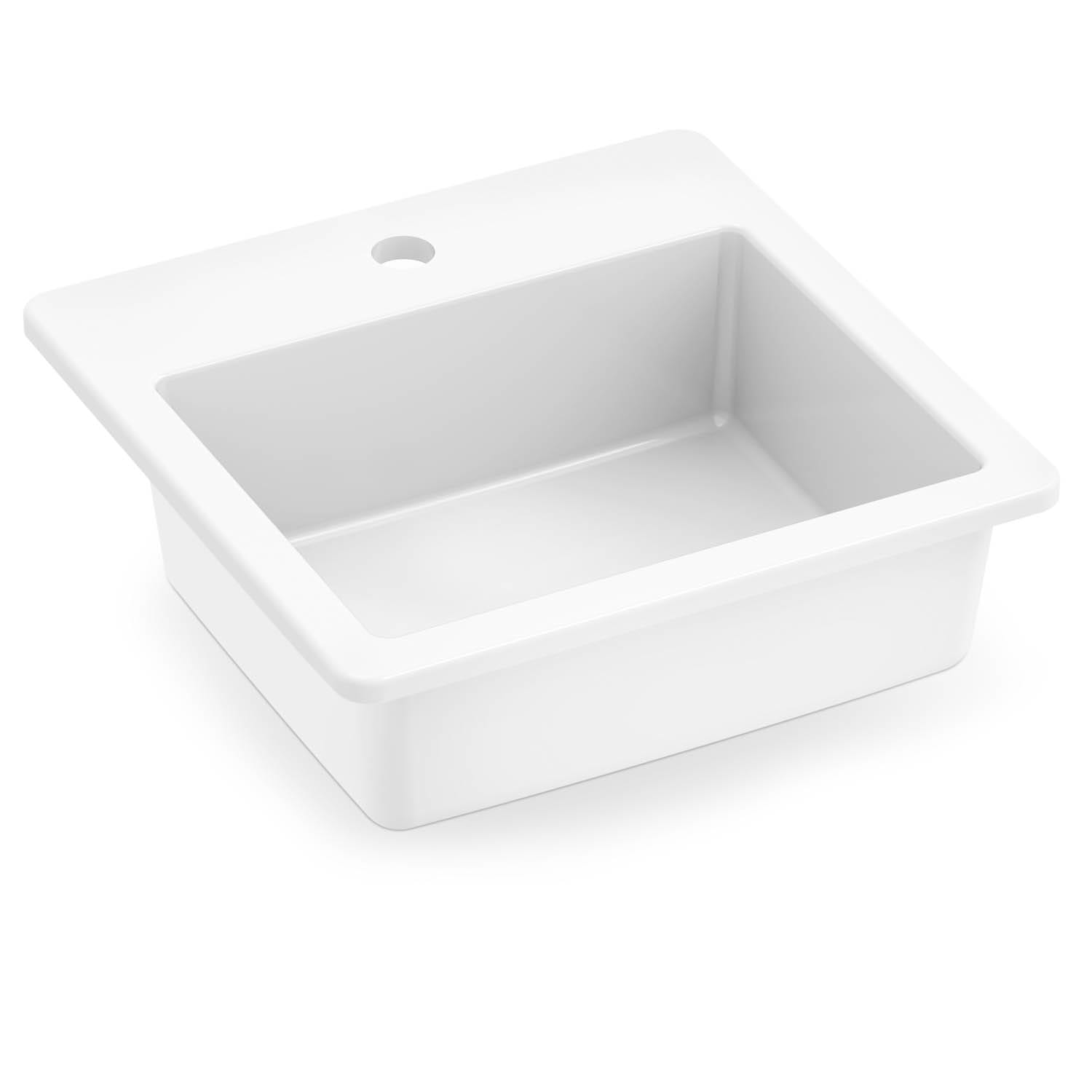 Cubas de sobrepor Branco Brilho BASIC CE1731330011300 Celite