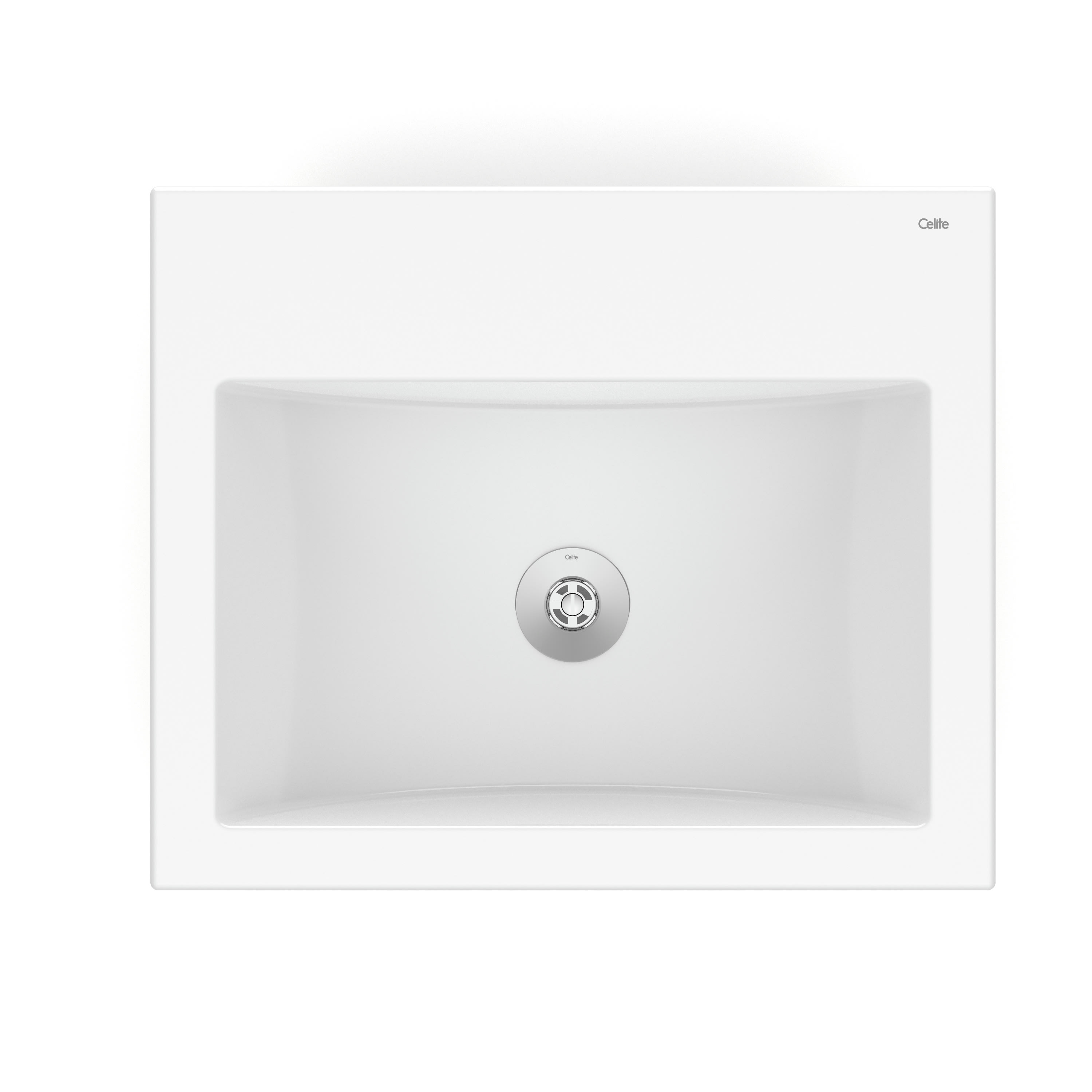 Cubas de sobrepor Branco Brilho BASIC 1730450013300 Celite