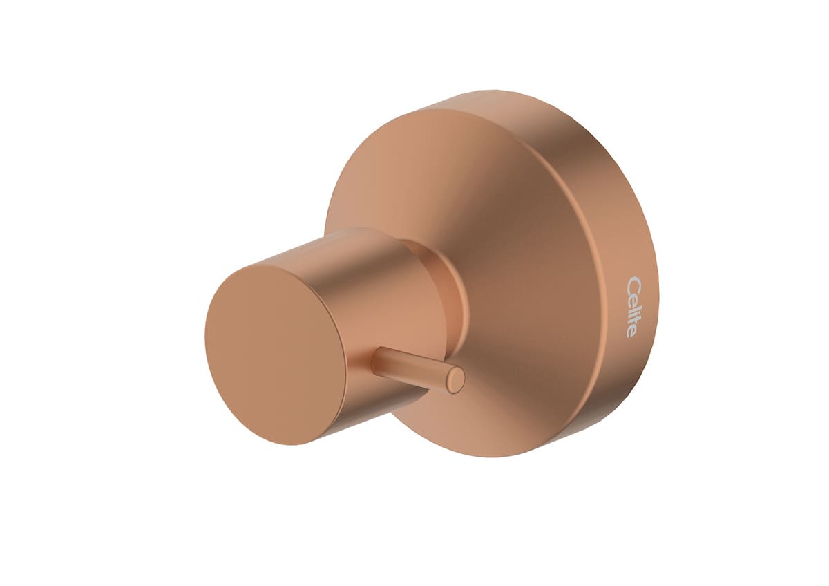 Acabamentos de registro Rose Gold Matte BASIC CEB5040C7R2B Celite