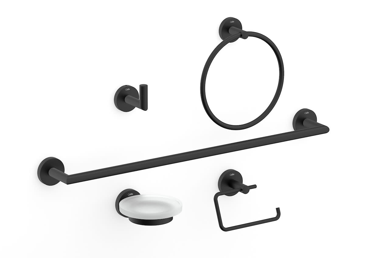 Kit de acessórios Preto Matte CITY B5001E70R0 Celite