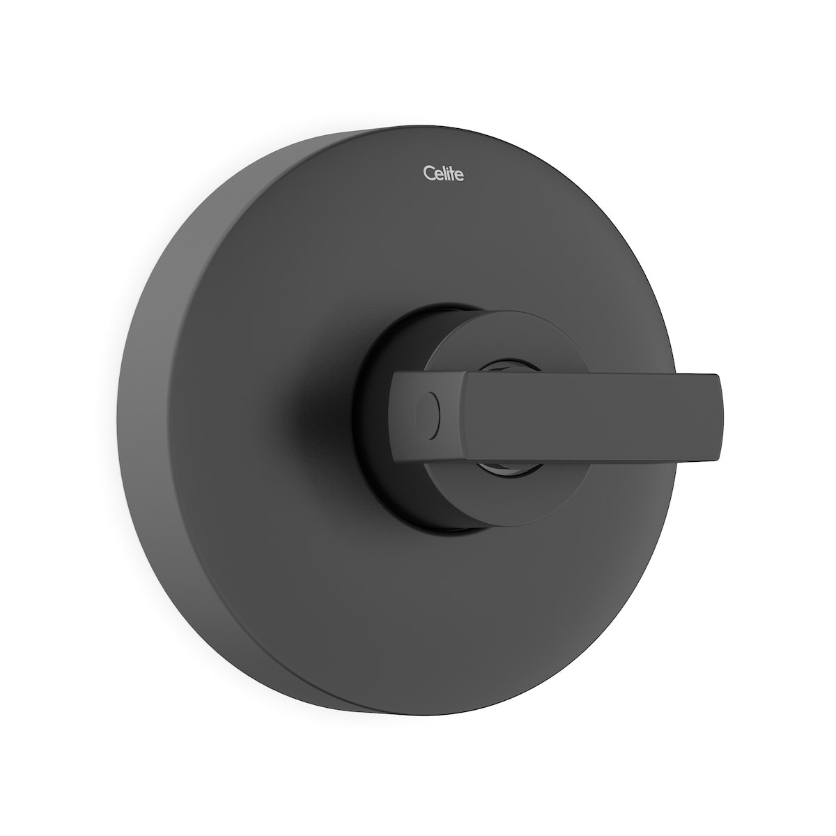 Acabamentos de registro Preto Matte FLOW B5017F3R00 Celite
