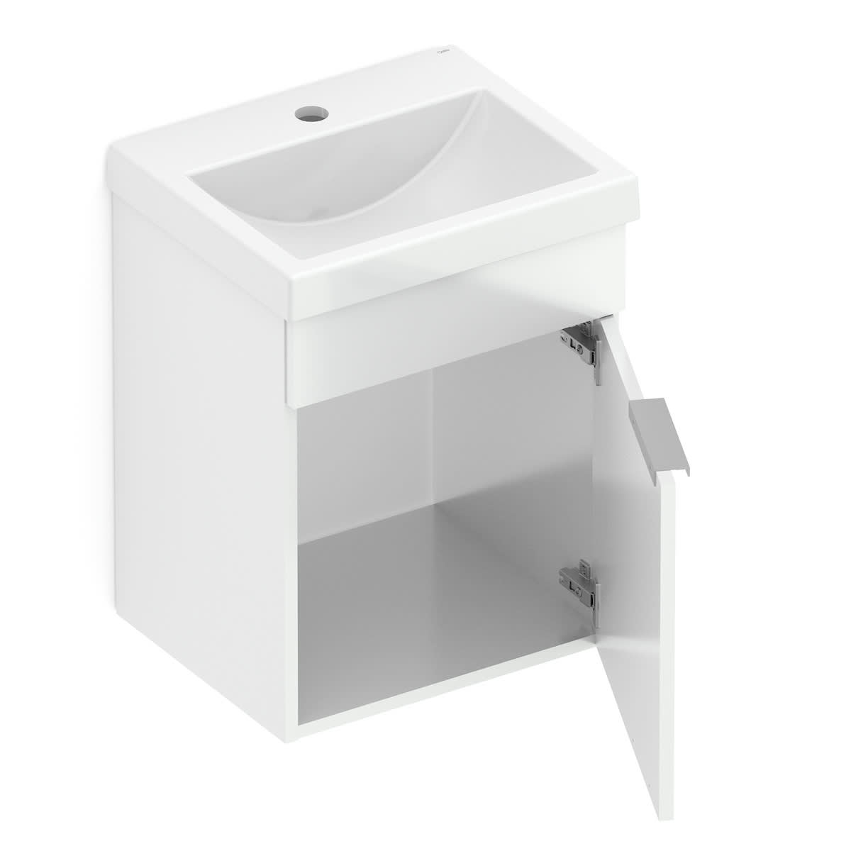 Gabinetes para banheiro Branco Brilho LIKE B60028M210 Celite