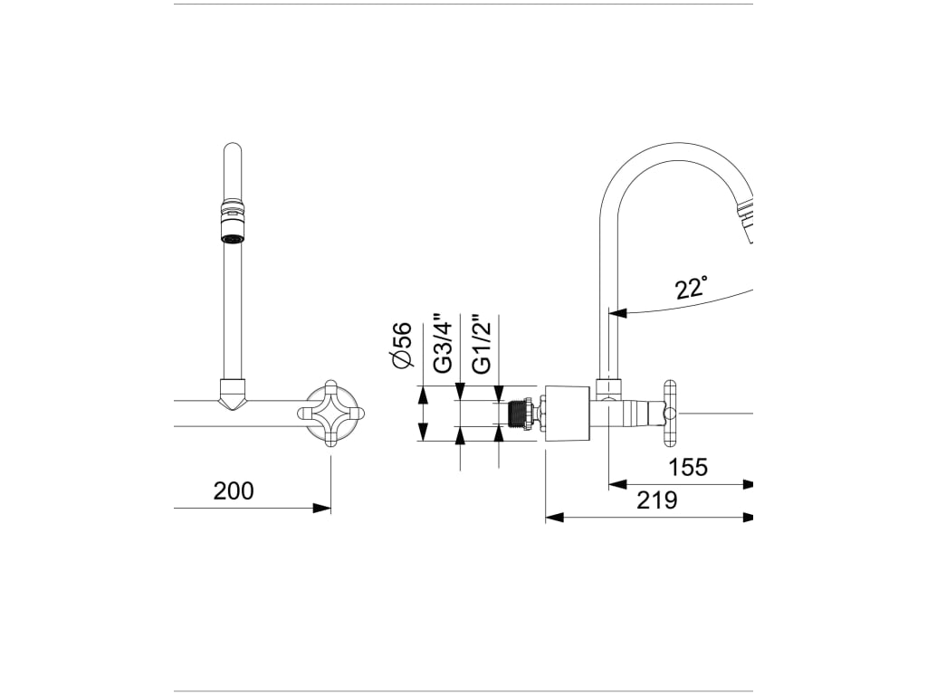 Esquema de cotas