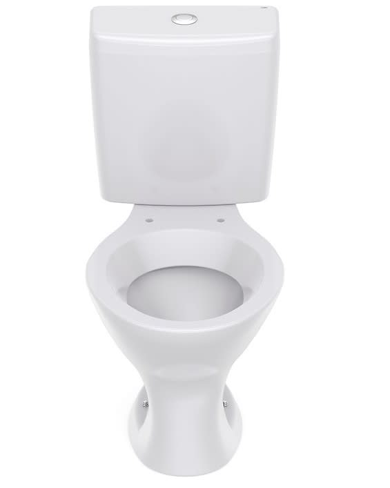 Bacia com caixa e assento Cinza Prata SAVEIRO CE1027700772300 Celite
