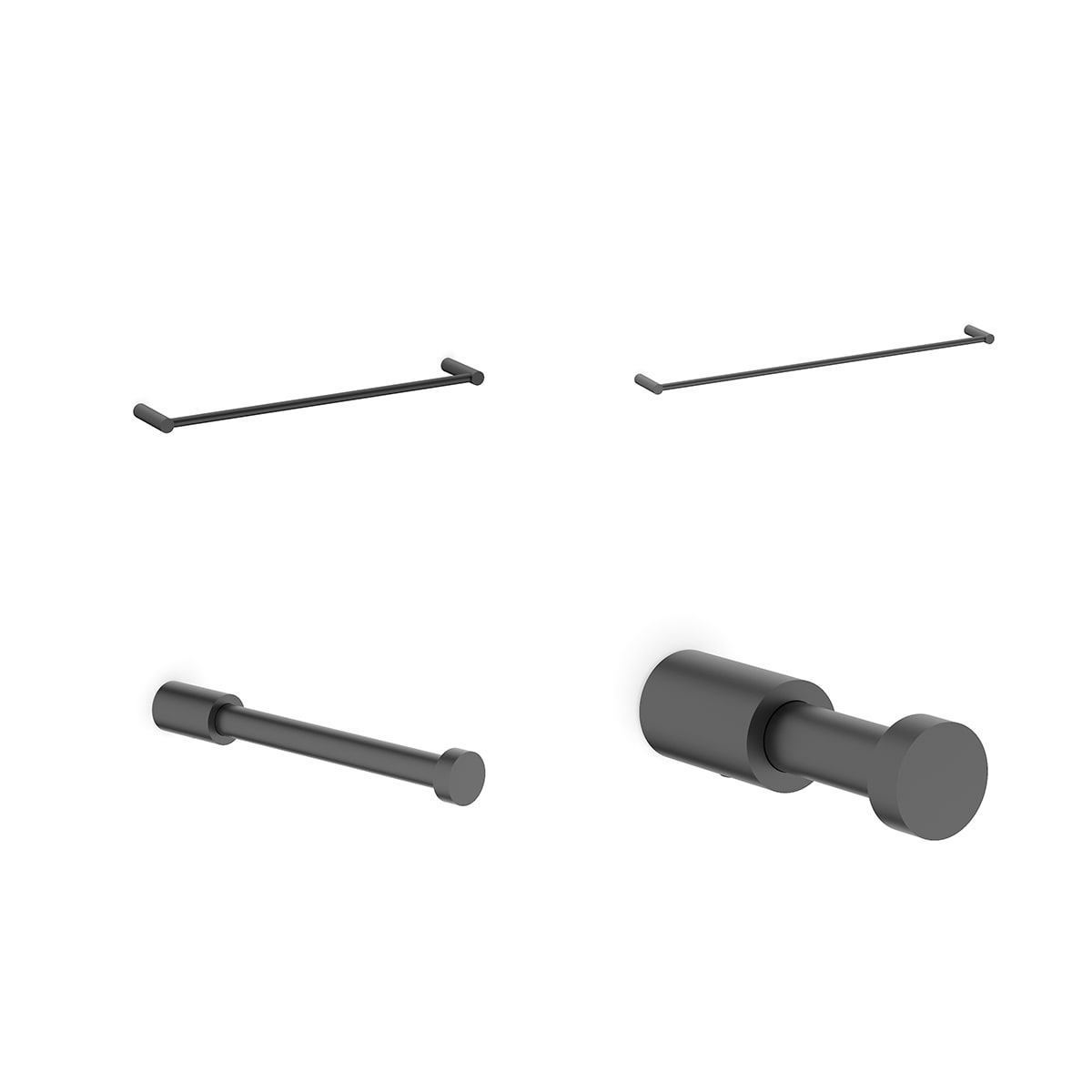 Kit de acessórios Preto Matte FLOW B5039F30R0 Celite