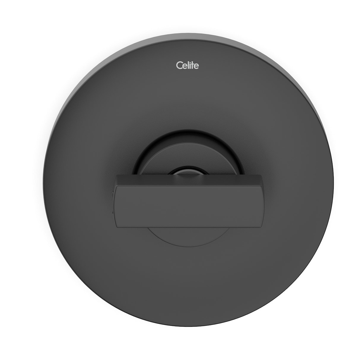 Acabamentos de registro Preto Matte FLOW B5017F3R00 Celite