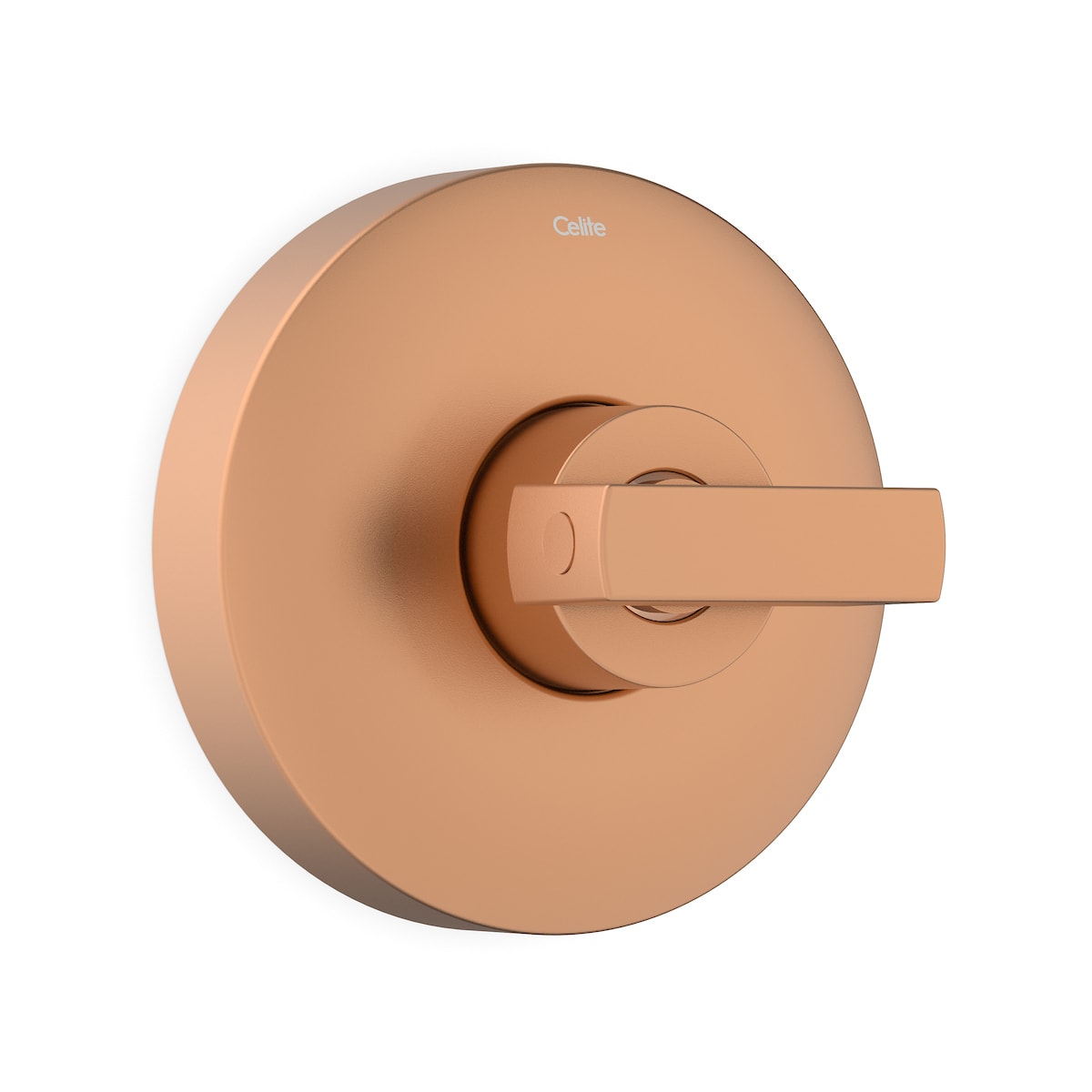Acabamentos de registro Rose Gold Matte FLOW B5026F3R20 Celite